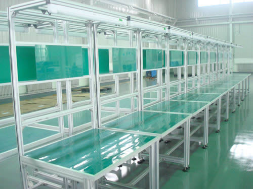 鋁型材工作台案例